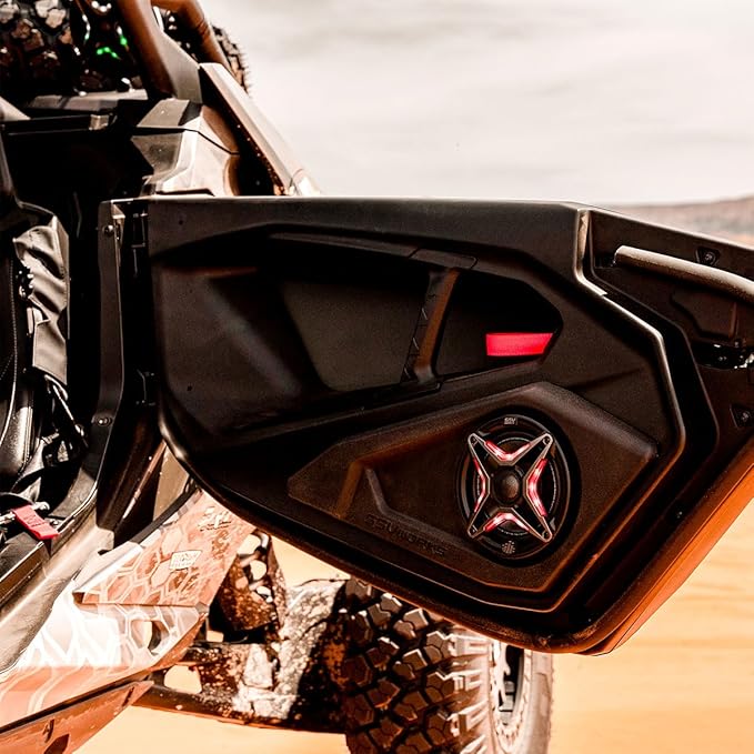 SSV Works Parlantes Pods 6.5" Inferiores para Puerta Can-Am Maverick R miniatura 3