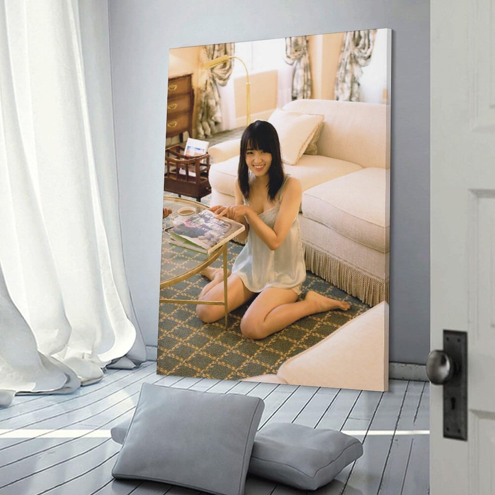 Amazon.co.jp: 欅坂46菅井友香写真ビキニポスター壁飾り ホーム装飾