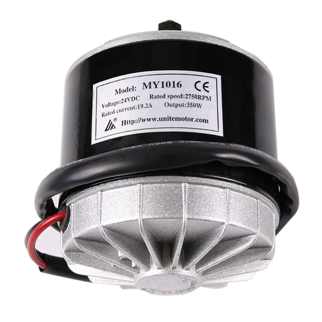 Brushed Motor 24V 350W #25H Chain - 11 Tooth Sprocket Fit for ATYV Go Kart Moped Scooter