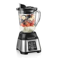 Hamilton Beach Blender for Smoothies with 5 Functions Including Auto Smoothie Cycle Wave Action System for Ultra Smooth