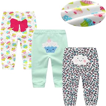 Kiddiezoom Baby Warmer Pants Lovely Boys Girls Solid Pant Trousers Leggings