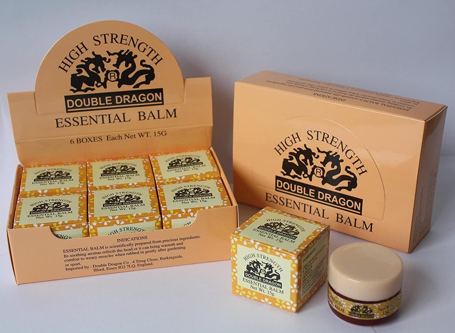 High Strength Essential Herbal Balm 15g | Rapid Relief for Muscle Aches, Joint Pain, Sports Injuries, Rheumatic Discomfort & Headaches | Safe for Adults & Kids| Vegan & Travel-Friendly