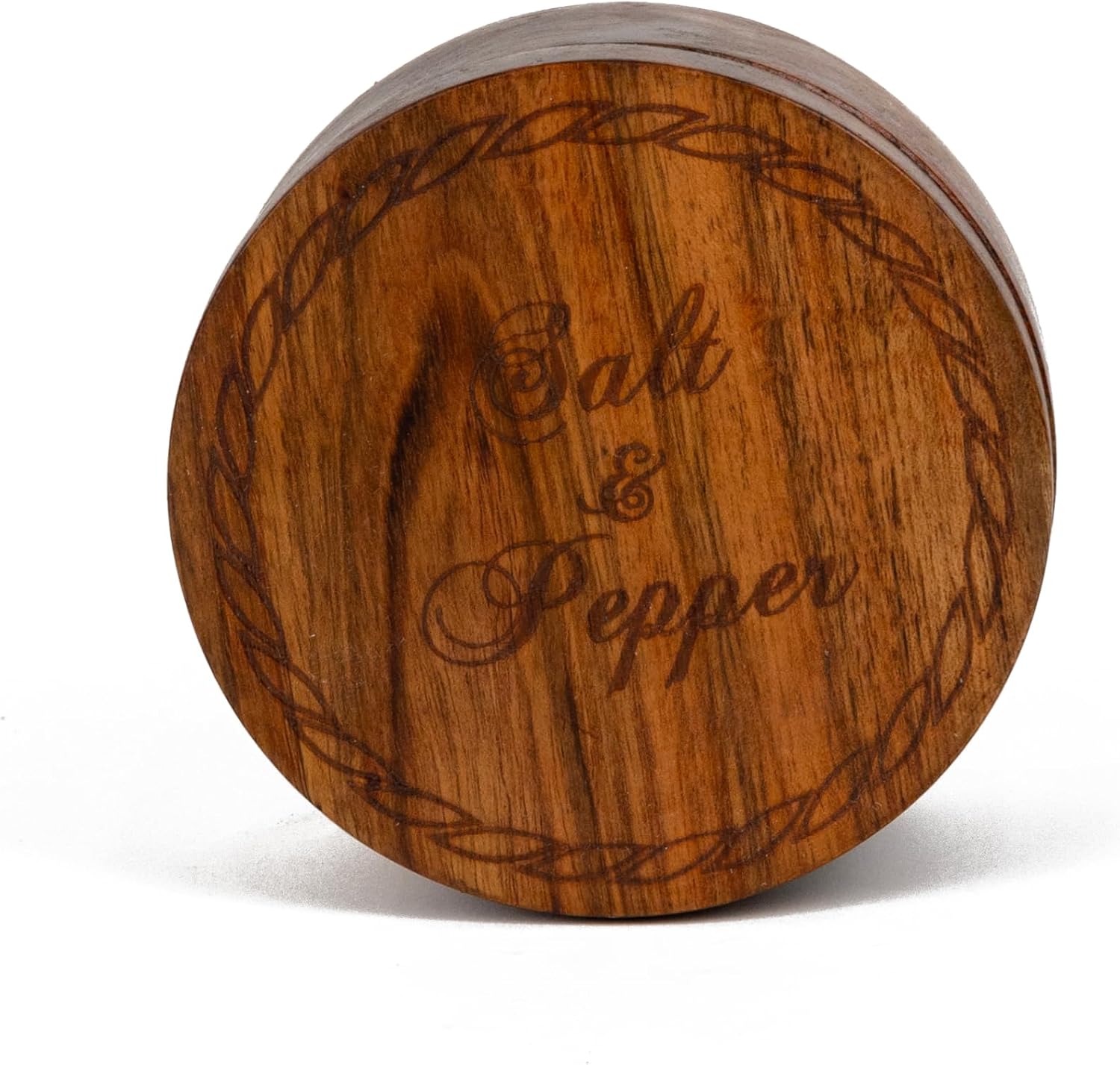 Acacia Wood Salt And Pepper Cellars With Lids Salt And Pepper Boxes Wooden Salt And Pepper Box With Lid Salt Pot Pinch Bowl Salt Box Linseed Oil Sealed 5x5x3