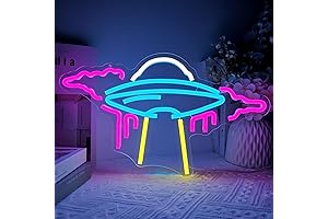 UFO Alien Spaceship LED Neon Light