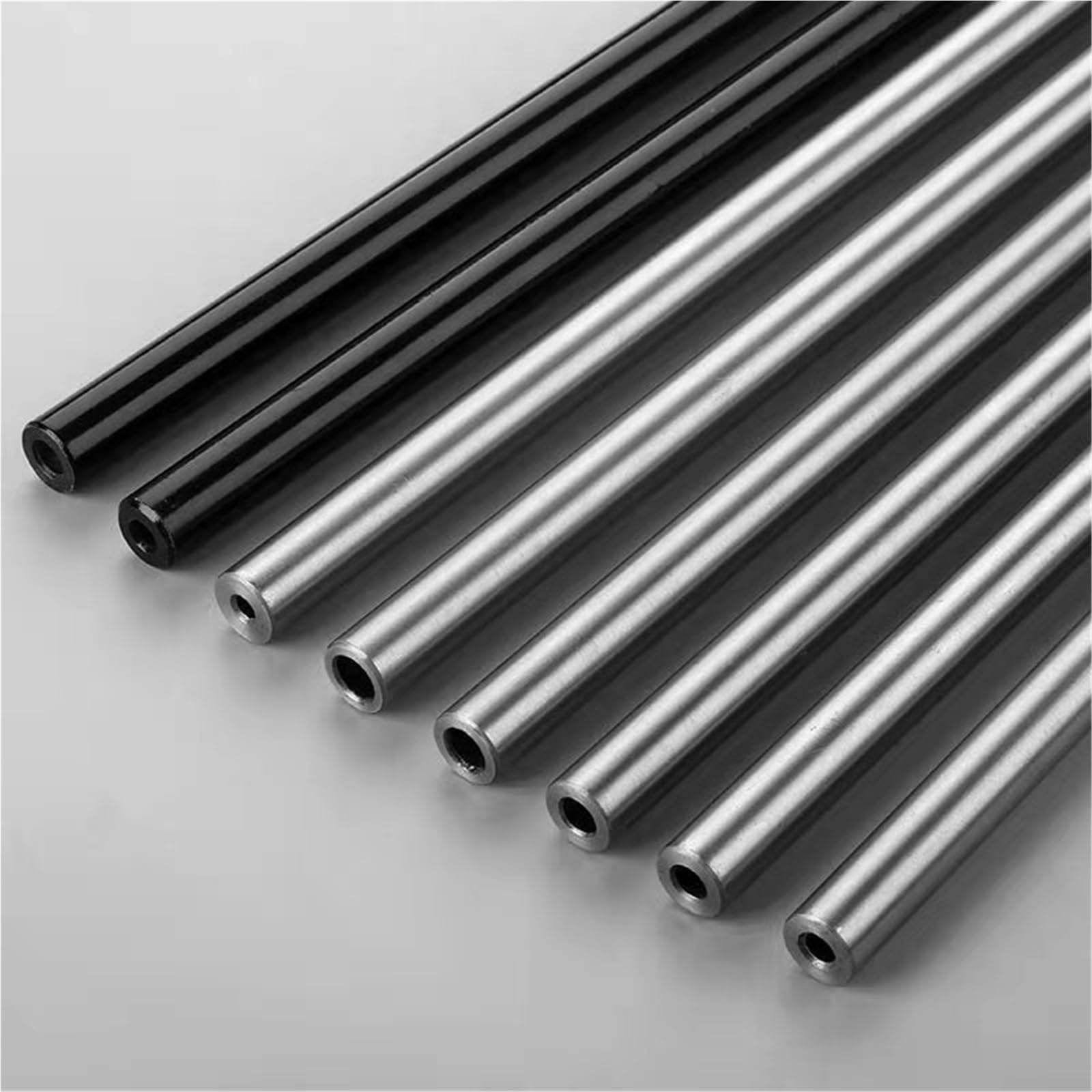 XLJP 1PC * Macchina CNC Tubo di Acciaio Senza Saldatura OD 12mm/14mm/16mm Tubi di Acciaio di Precisione In Lega Idraulica Tubo di Acciaio senza saldatura Tubo a prova di esplosione (Size : 50cm, Col