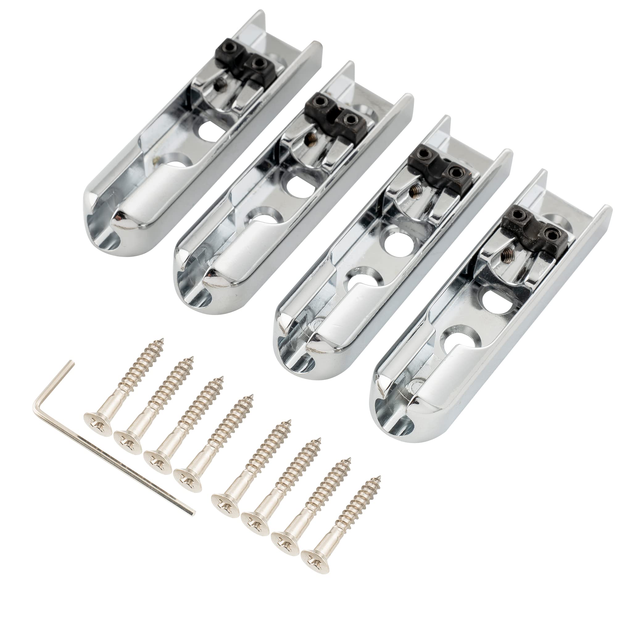 Amazon.co.jp: Musiclily Pro 15.5mm シングルベース用ブリッジ 4弦 
