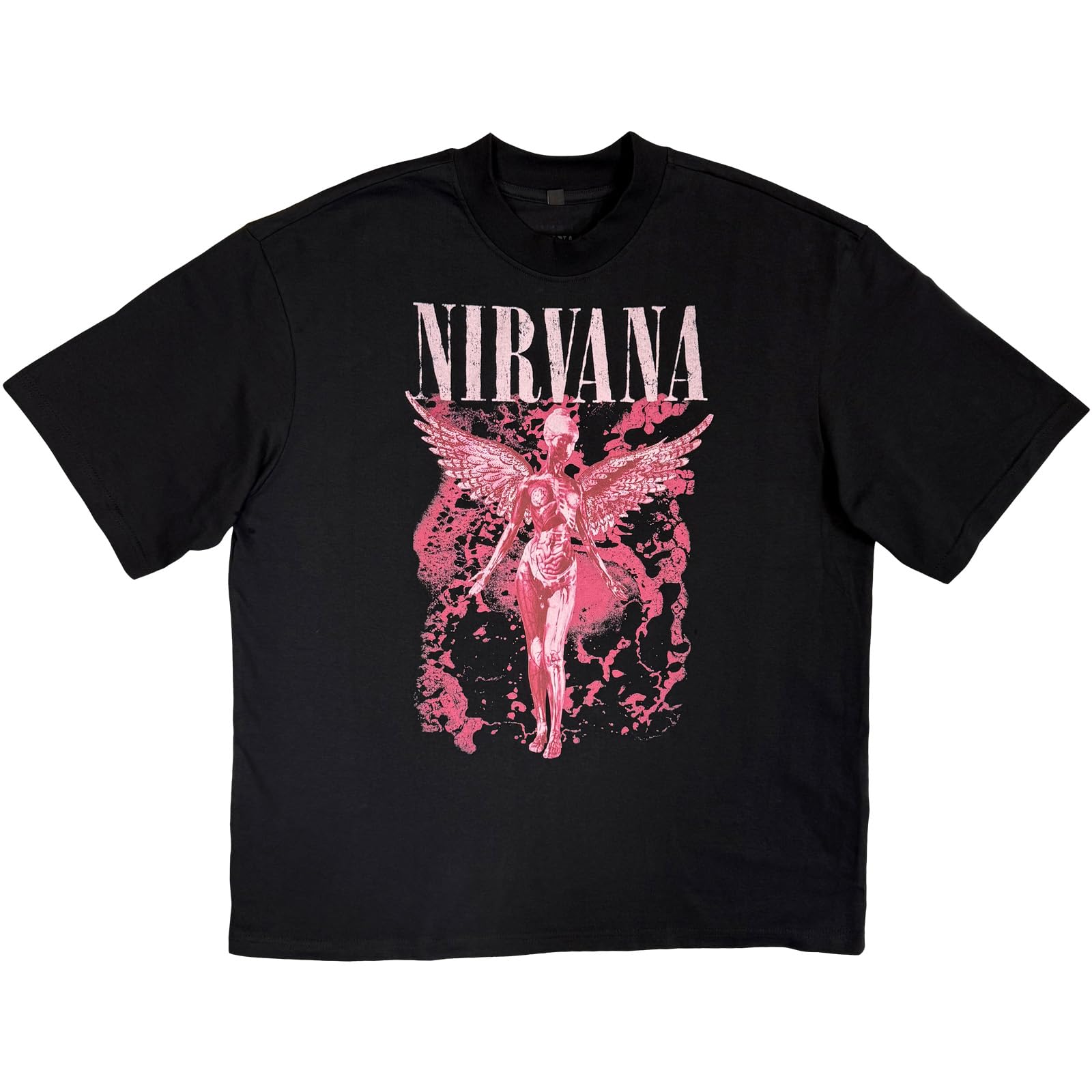 Official Nirvana Limited Edition ‘Side B’ Premium Collection Angelic Red T-Shirt