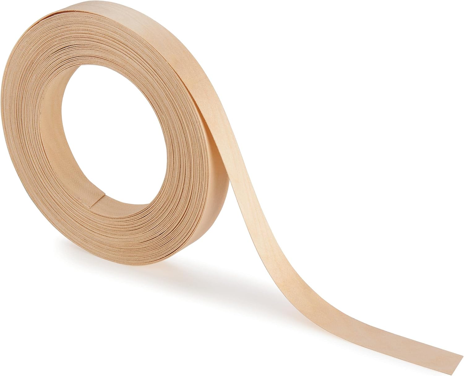 Sauers® Pre-Glued White Birch Edge Banding - 13/16" X 50' Roll