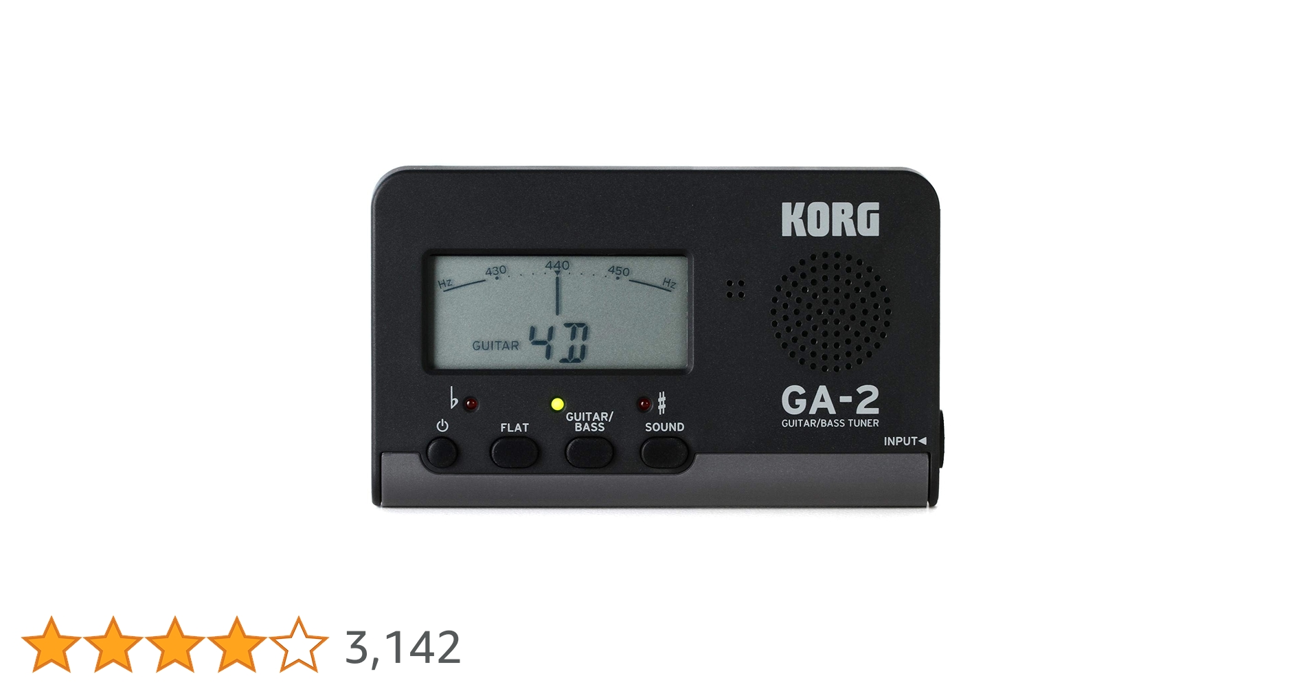KORG ギター/ベース用 ペダルチューナー Amazon | KORG(コルグ) ギター/ベース用 ペダルチューナー