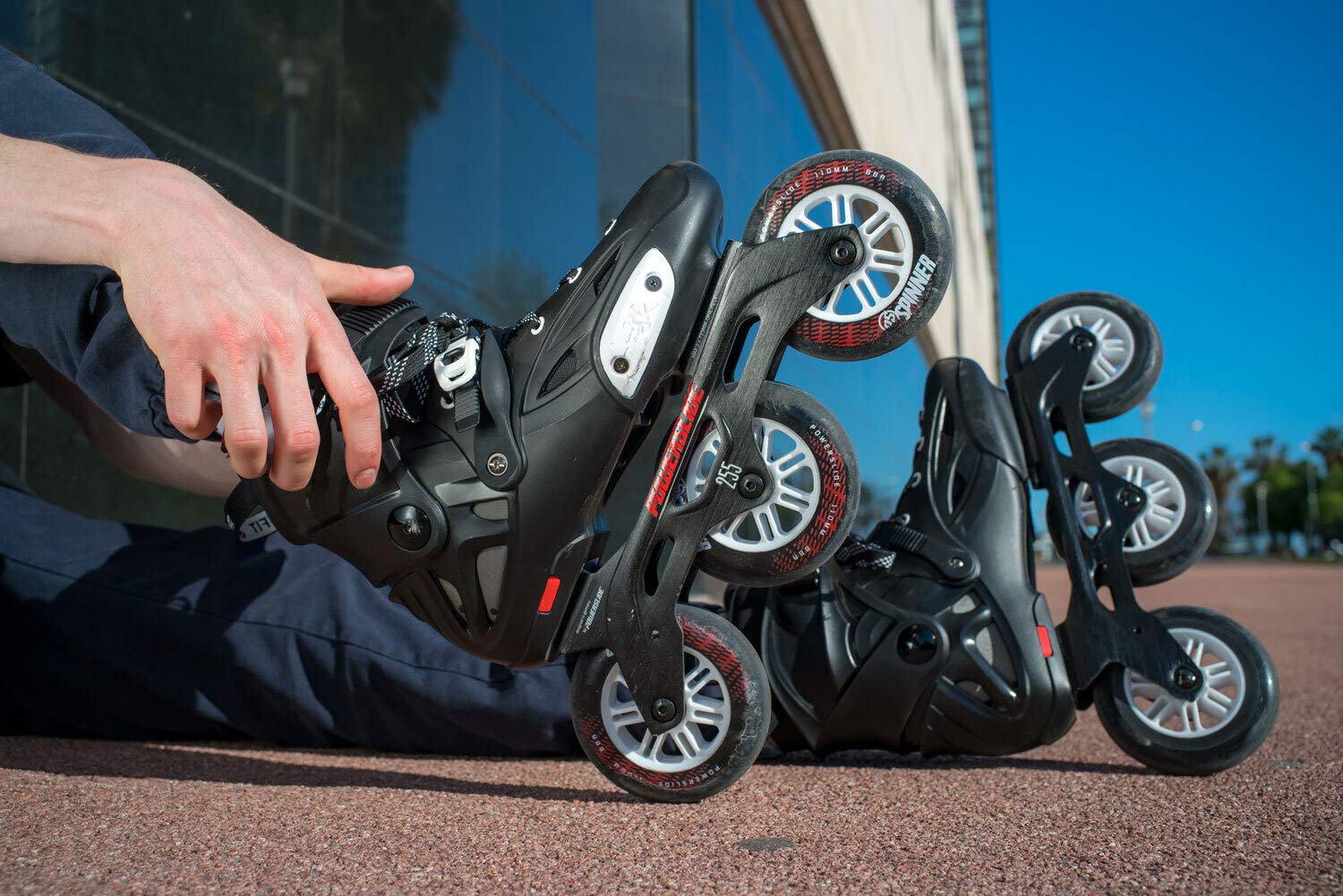 Powerslide Imperial 110 Inline Skate 2019 Black Crimson