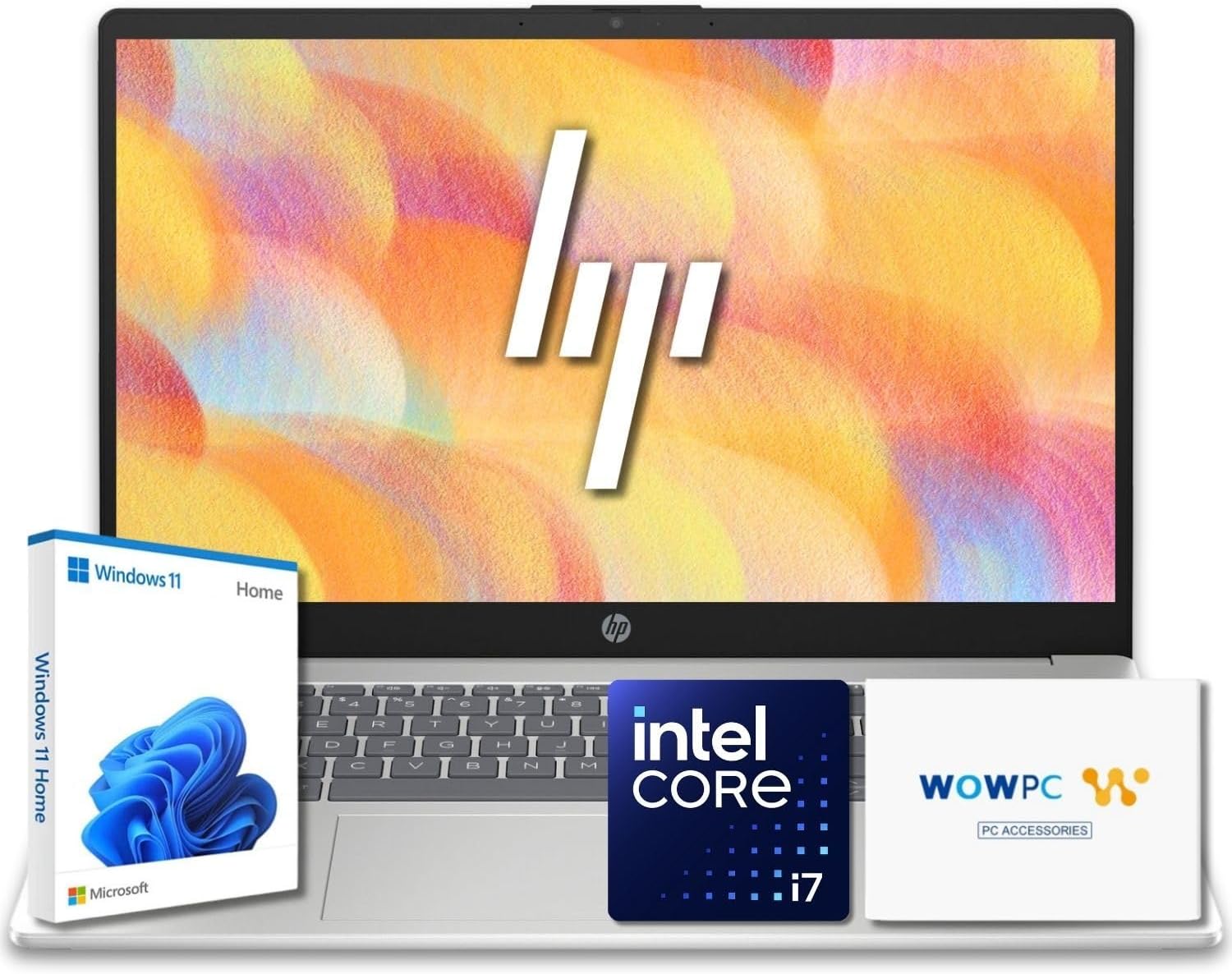 HP Pavilion 15 Laptop | 15.6" FHD Display | Intel Core i7-1255U | 32GB DDR4 RAM | 1TB PCIe SSD | Full-Size Keyboard with Numeric Keypad | Up to 9.5 Hrs Battery Life | Win 11 | No Earbuds