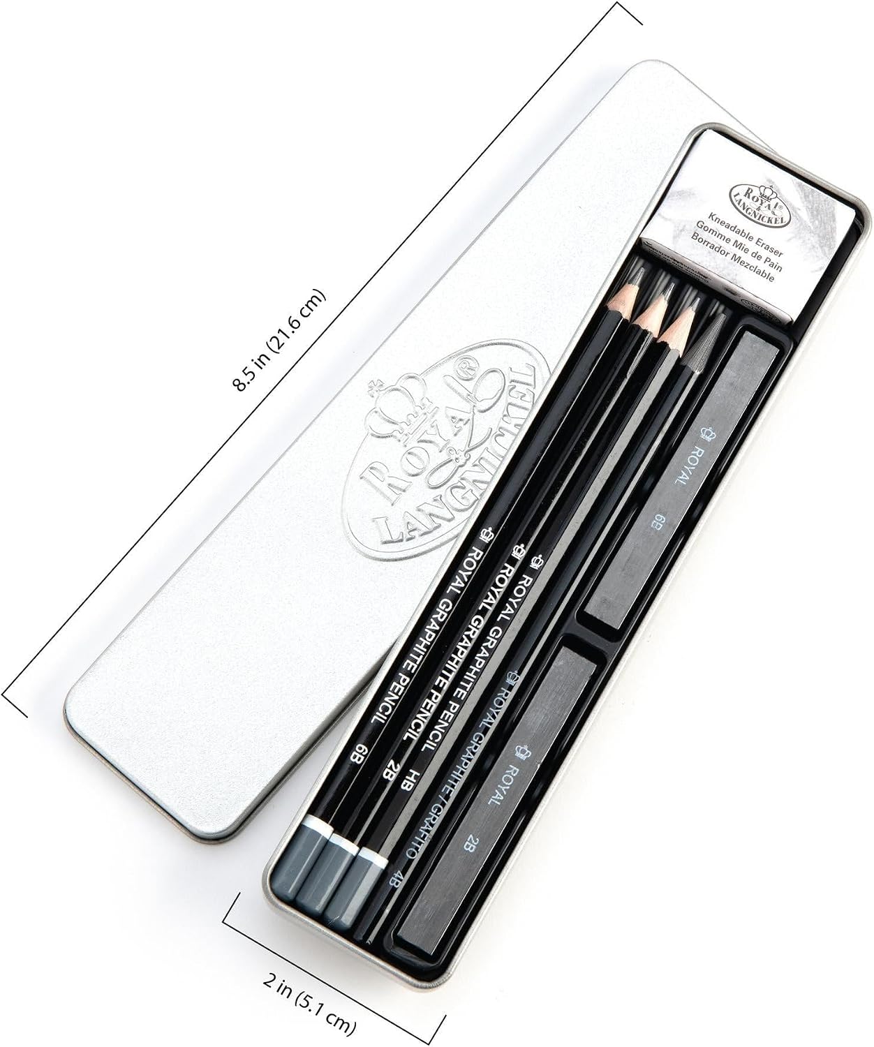 Royal & Langnickel Sketching Art Set W/Tin
