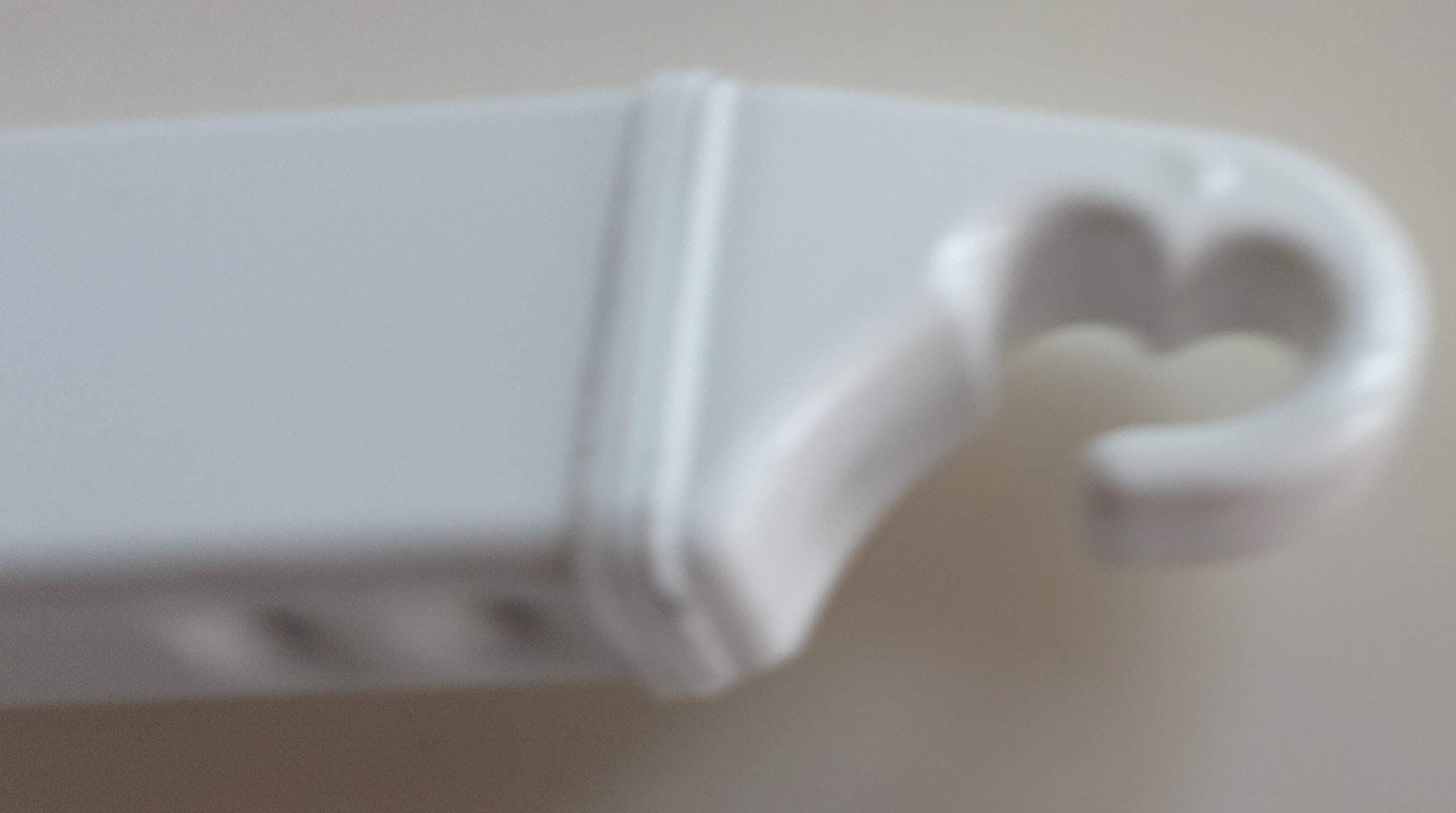 Braccetti per tenda da sole a Caduta 50/60/70 cm Fissaggio Ringhiera o Muretto Bianco