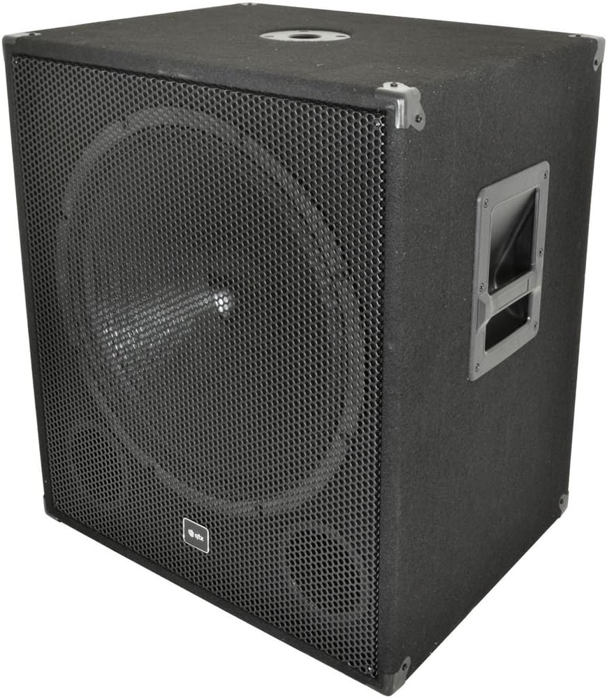 QTX | 18-Inch Bass Box with Heavy Duty Bass Driver | 500W, 170.754UK