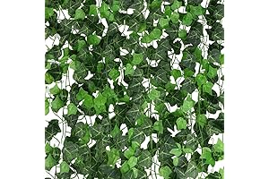 Vibrant Face Leaves Garland: Lend Alluring Greenery to Your Space