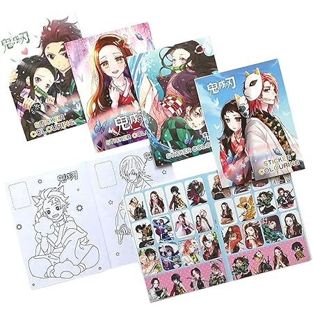 Amazon Neecole 鬼滅の刃 ぬりえ 塗り絵 こども 子供 鬼滅の刃ぬりえ キャラクター 鬼殺隊 落書きノート 子ども 初心者 きめつの刃グッズ かっこいい 炭治郎 禰豆子 鬼滅周辺 文房具 プレゼント 人気 ぬりえ おもちゃ
