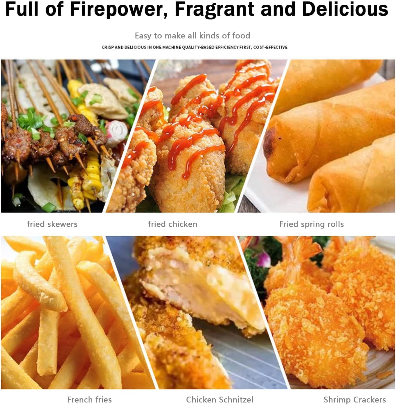 Deep Fryer Deep Fryer Liquefied Gas Deep Fryer Stainless Steel Freestanding Temperature Control with Lid Large Capacity Gas Deep Fryer Easy to Clean for Cooking Food and