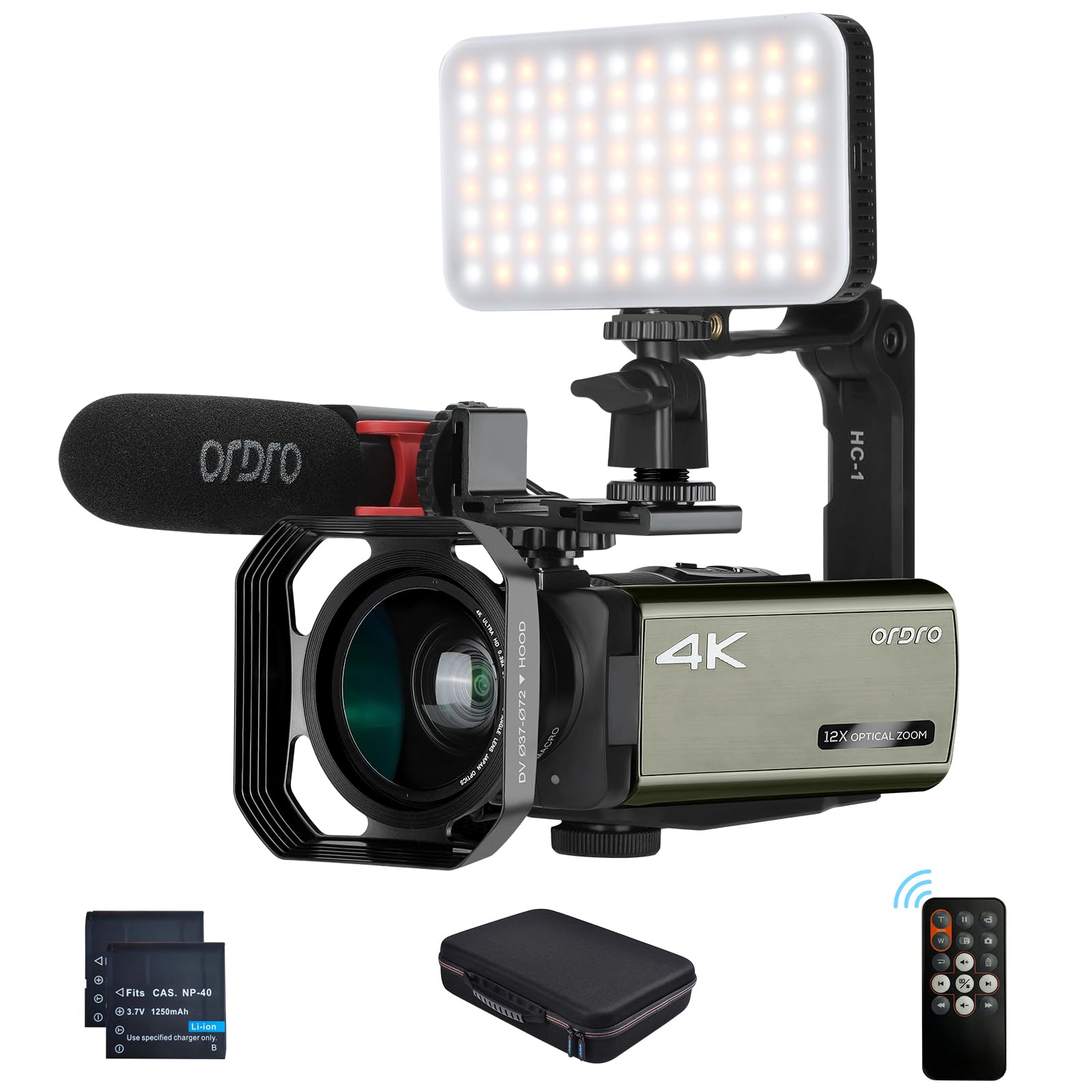 ORDRO 4K Camcorder UHD Video Camera