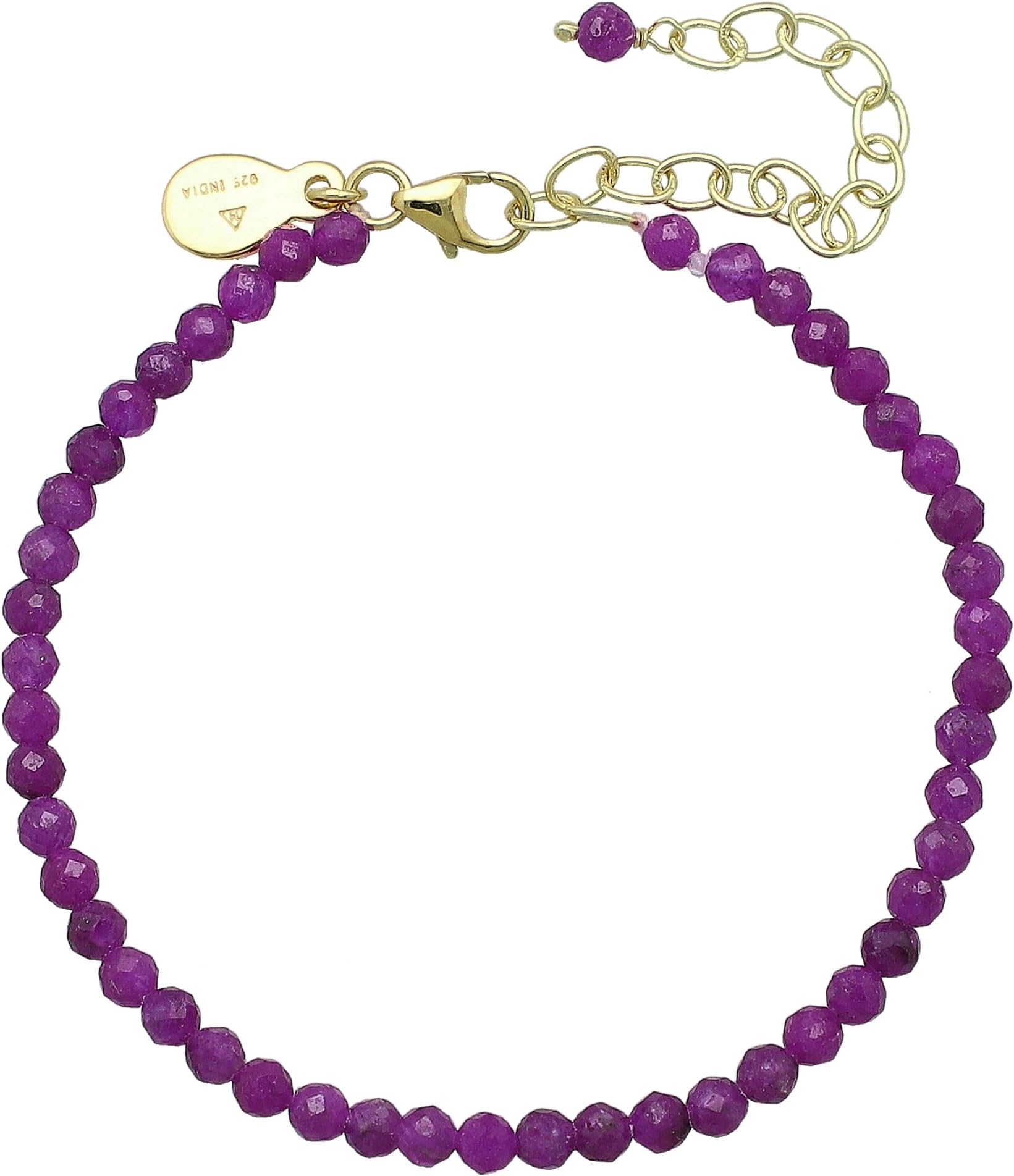 Handmade Crystal Beads Bracelets (Faceted)