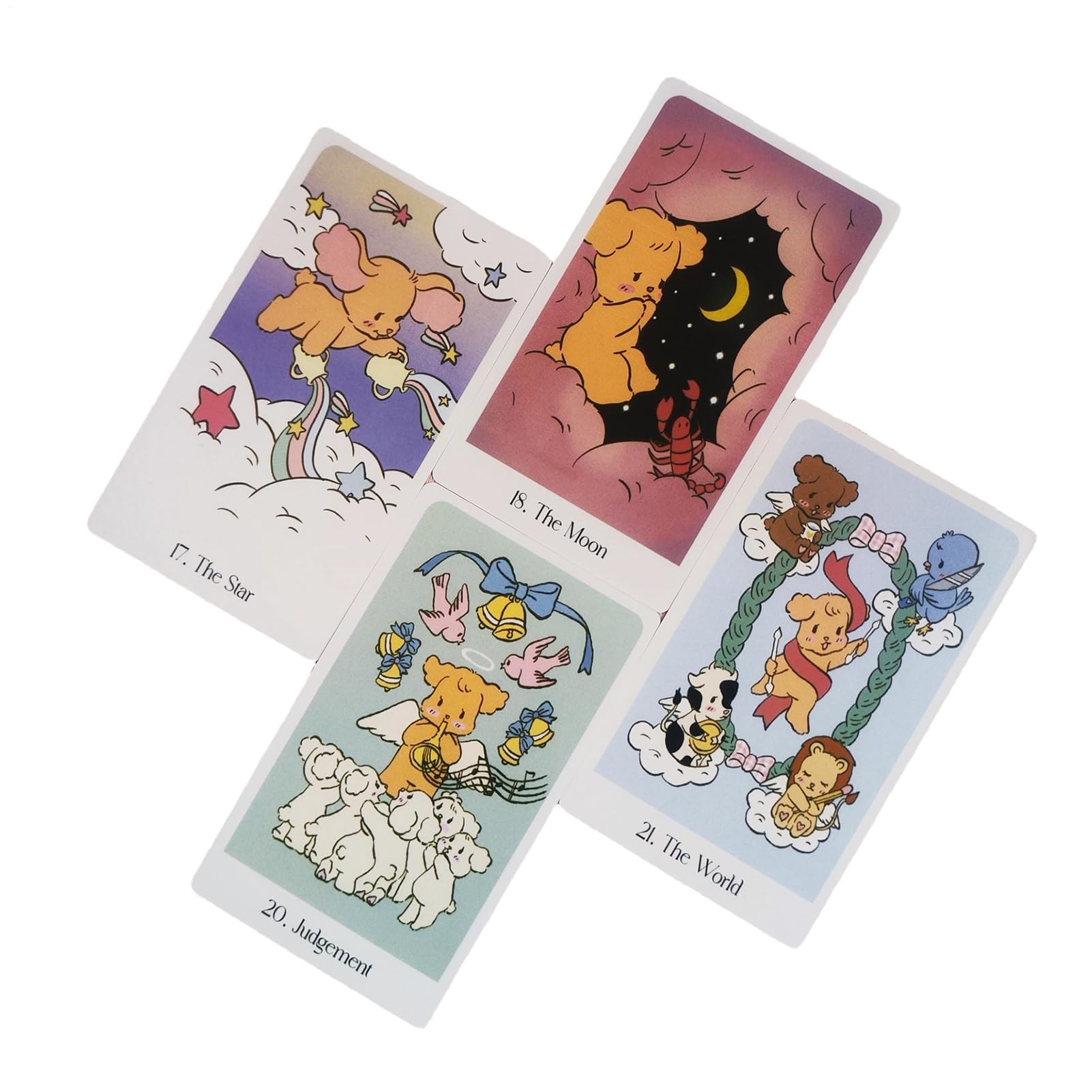 Ultimate Tarotkarten – 78 Karten, Original Tarot-Deck Für Anfänger & Profis, Wahrsagerei-Set, Mystisches Geschenk