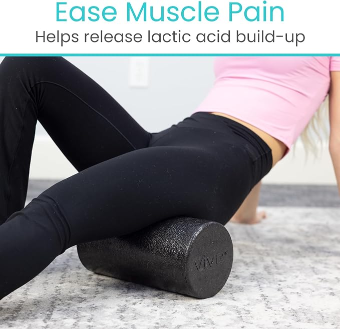 Vive Foam Roller Alta Densidad 12 pulgadas miniatura 7