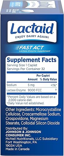 Miniatura 9 de LACTAID Comprimidos Fast Act 32 cápsulas (paquete de 3)