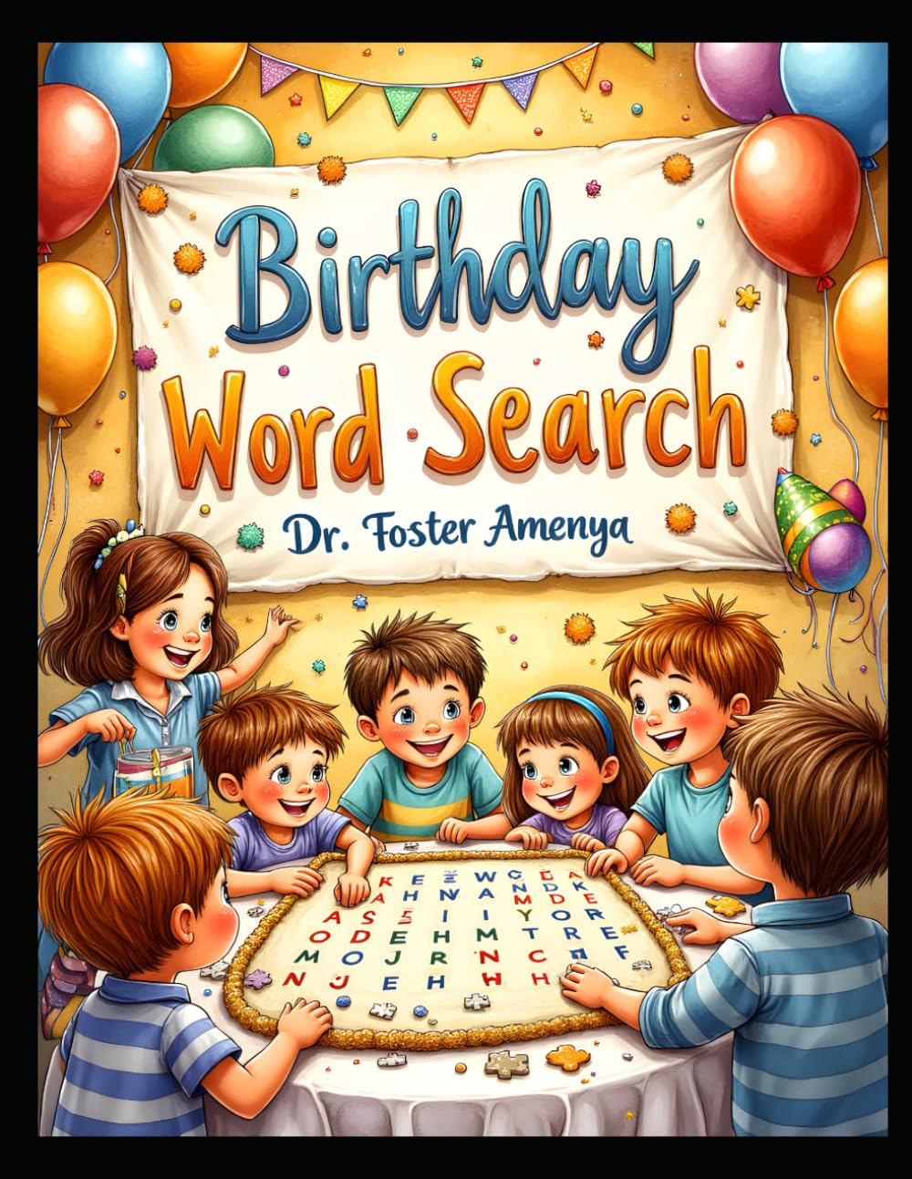 Birthday Word Search Book, by Rev Dr Foster Amenya