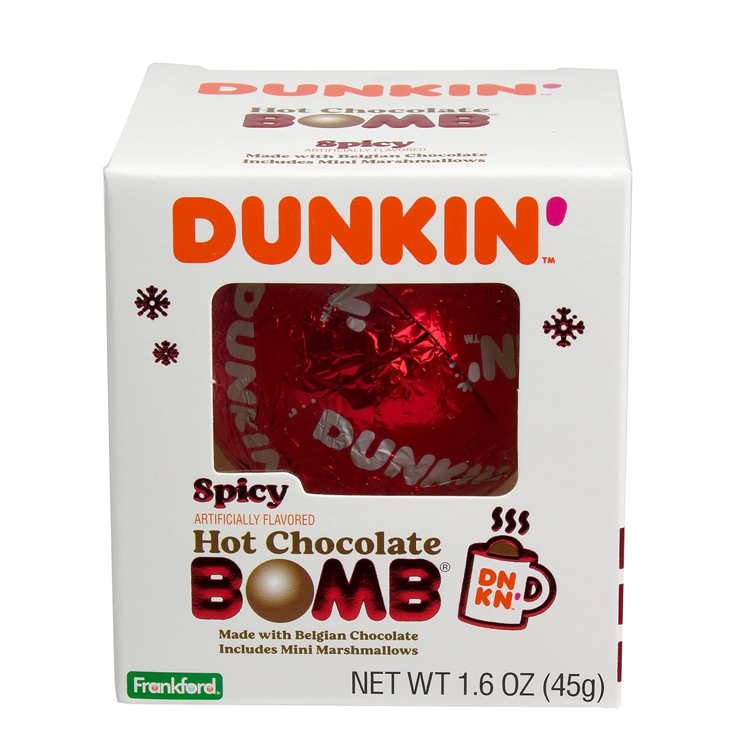 Buy Dunkin' Hot Chocolate BOMB 4 Pack Assorted Flavors Bundle Original