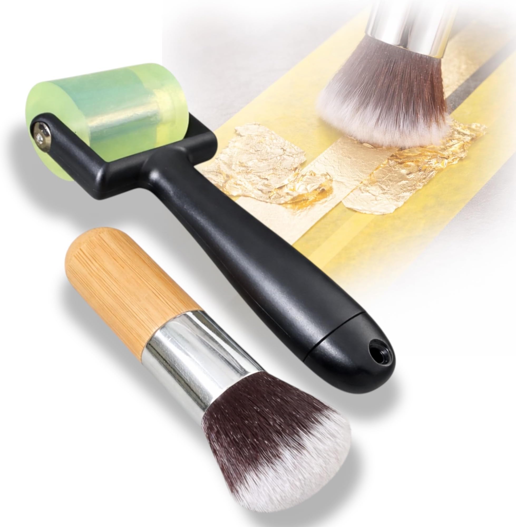 Automotive Gold/Silver Leafing Roller & Duster Combo