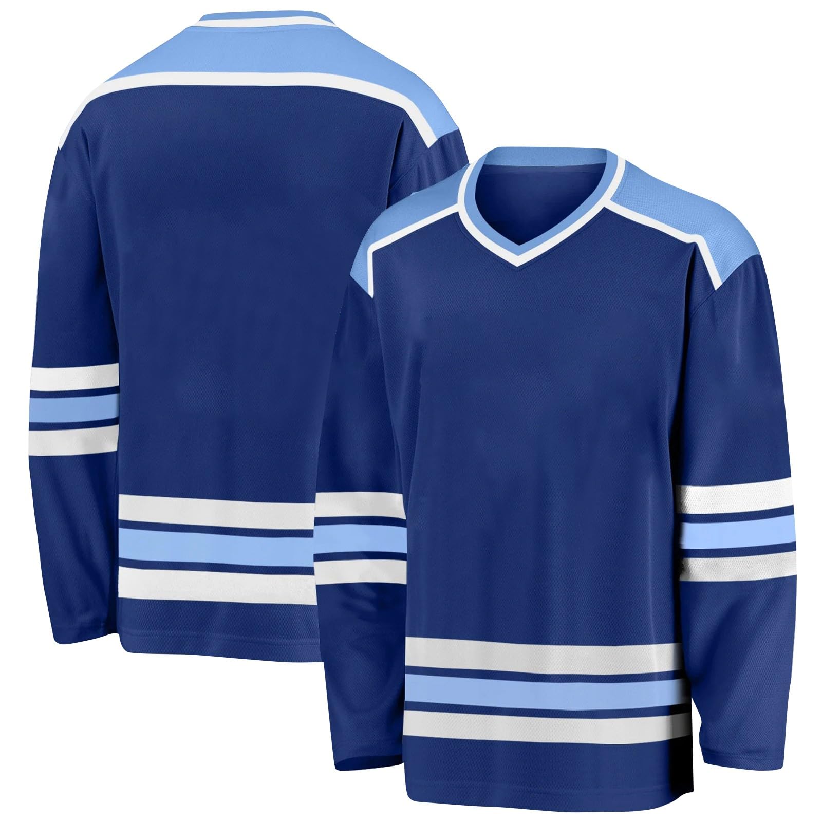 Maglia da Hockey personalizzata,Progetta la tua maglia da Hockey personalizzata con nome/squadra/numero, maglia da Hockey con nome adatto ai regali per bambini e adulti stile 1 KAN0827A