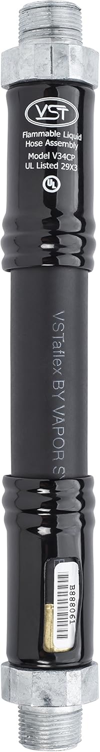 VST V34CP-096-MRMR 3/4" x 8' MxM Black CP Hose