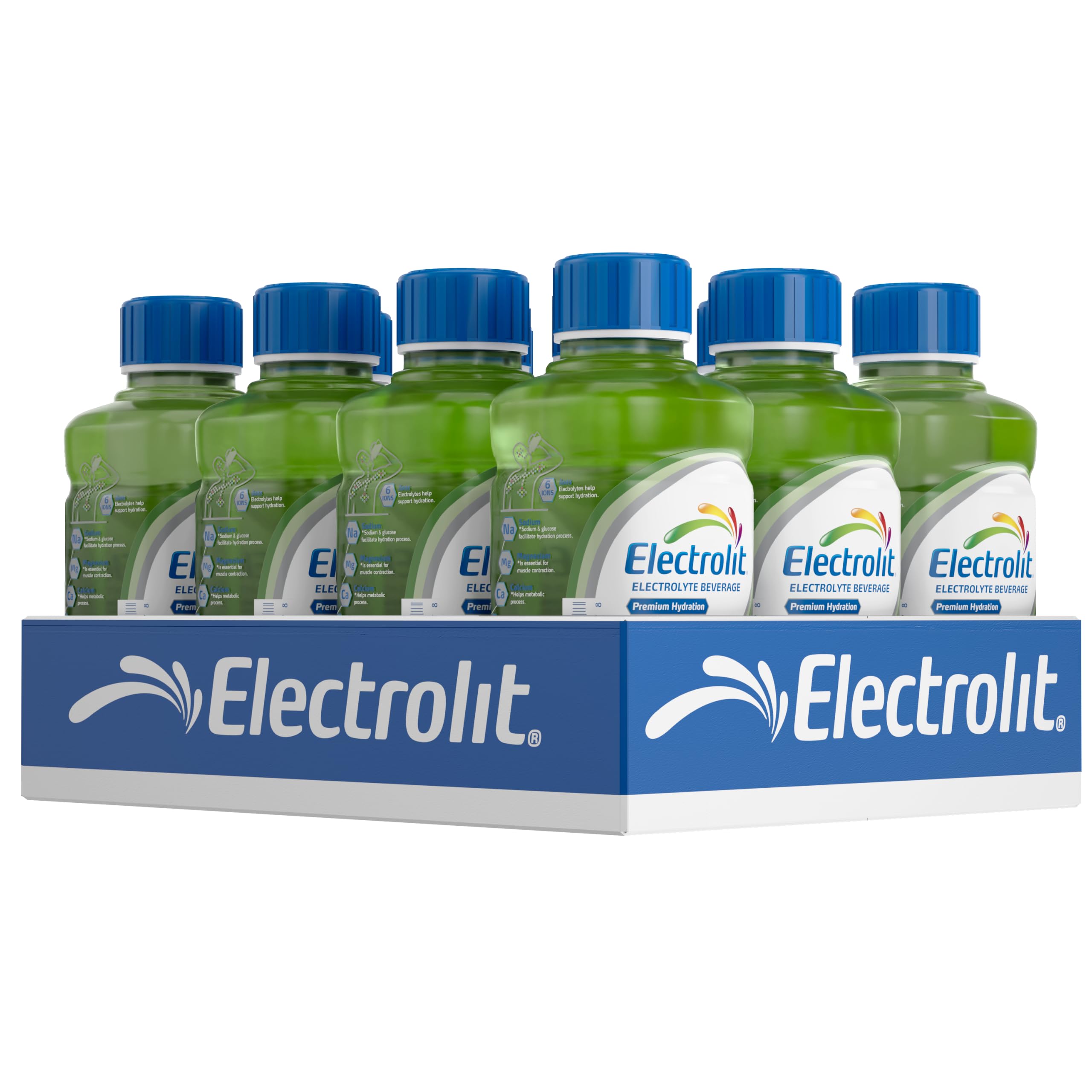 Electrolit, Electrolyte Beverage, Coconut, 21 Fl Oz (12 Pack) — Amazon image 16
