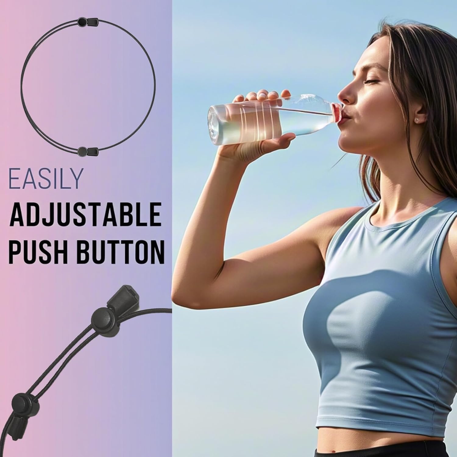 Adjustable Tuck Band Tool, Crop Shirts & Sweaters, Elastic Tucking Waist Band， Crop Tops for Women