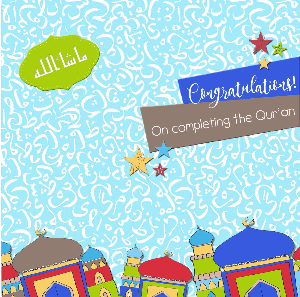 Islamic Card Masha'Allah... Congratulations on completing the Quran