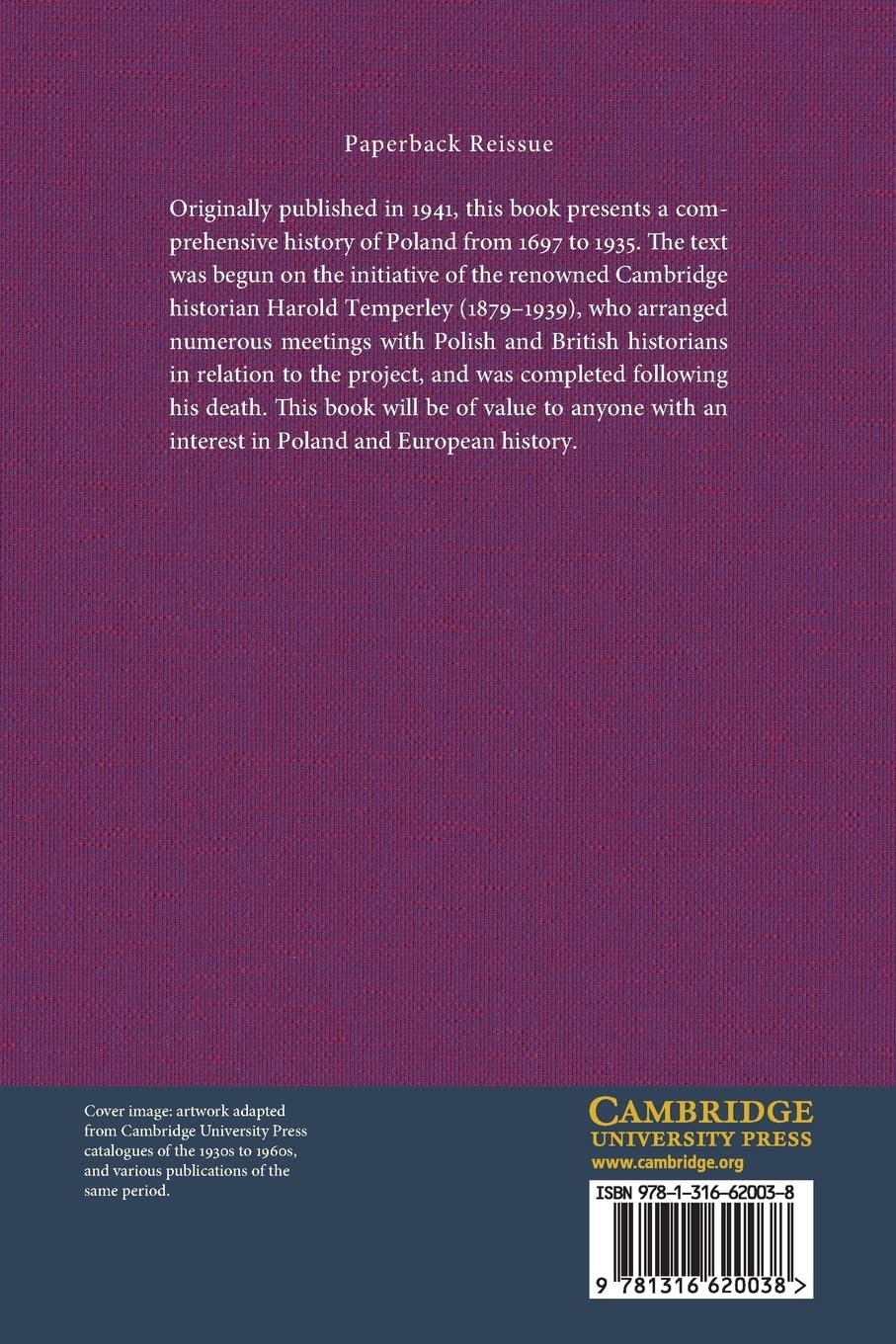 The Cambridge History of Poland: From Augustus II to Pilsudski (1697–1935)