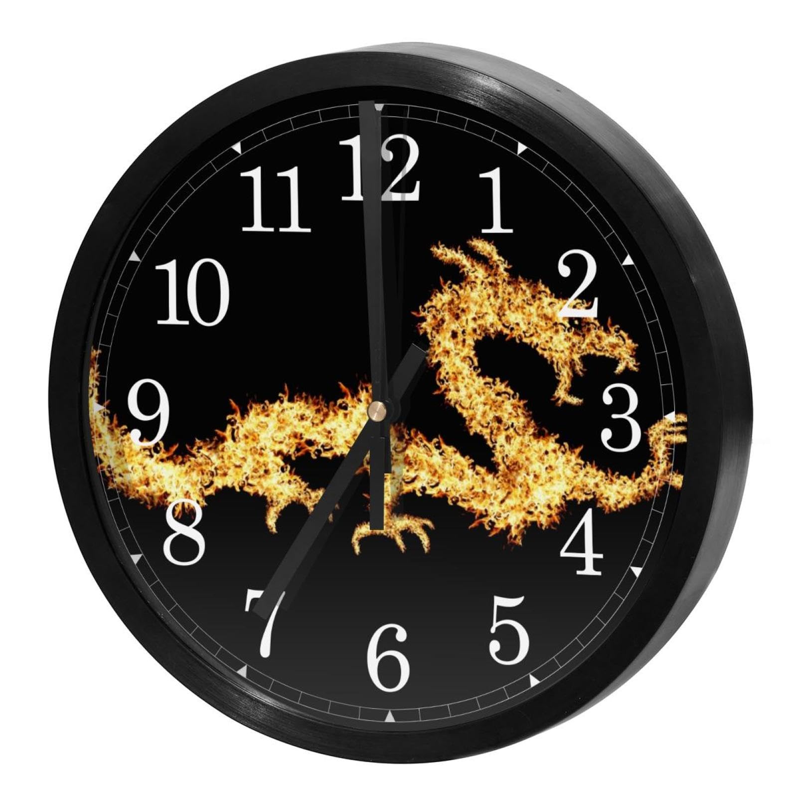 Horloge murale silencieuse à quartz d'art classique chinois pour une déco raffinée