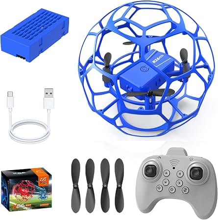 Amazon.com: K26 MAX Drone with Protective Cage, Hand-Launch