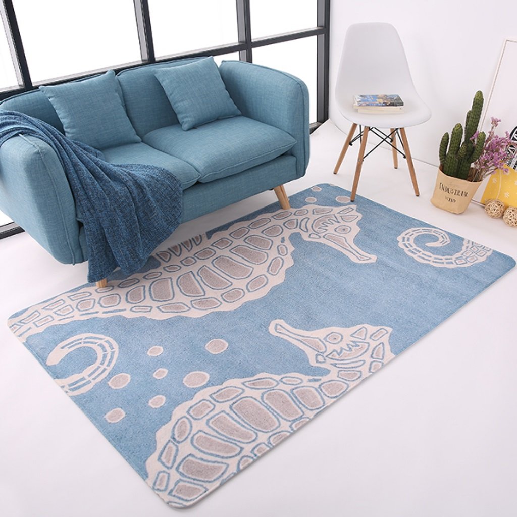 Tapis de chevet anti-glisse ultra doux style scandinave pour chambre