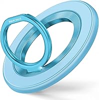 Vista 9 de SYNCWIRE Soporte de Anillo Magnético para Teléfono para MagSafe, Rotación de 360°, Soporte de Agarre para Teléfono Celular, Anillo para Dedo Atril