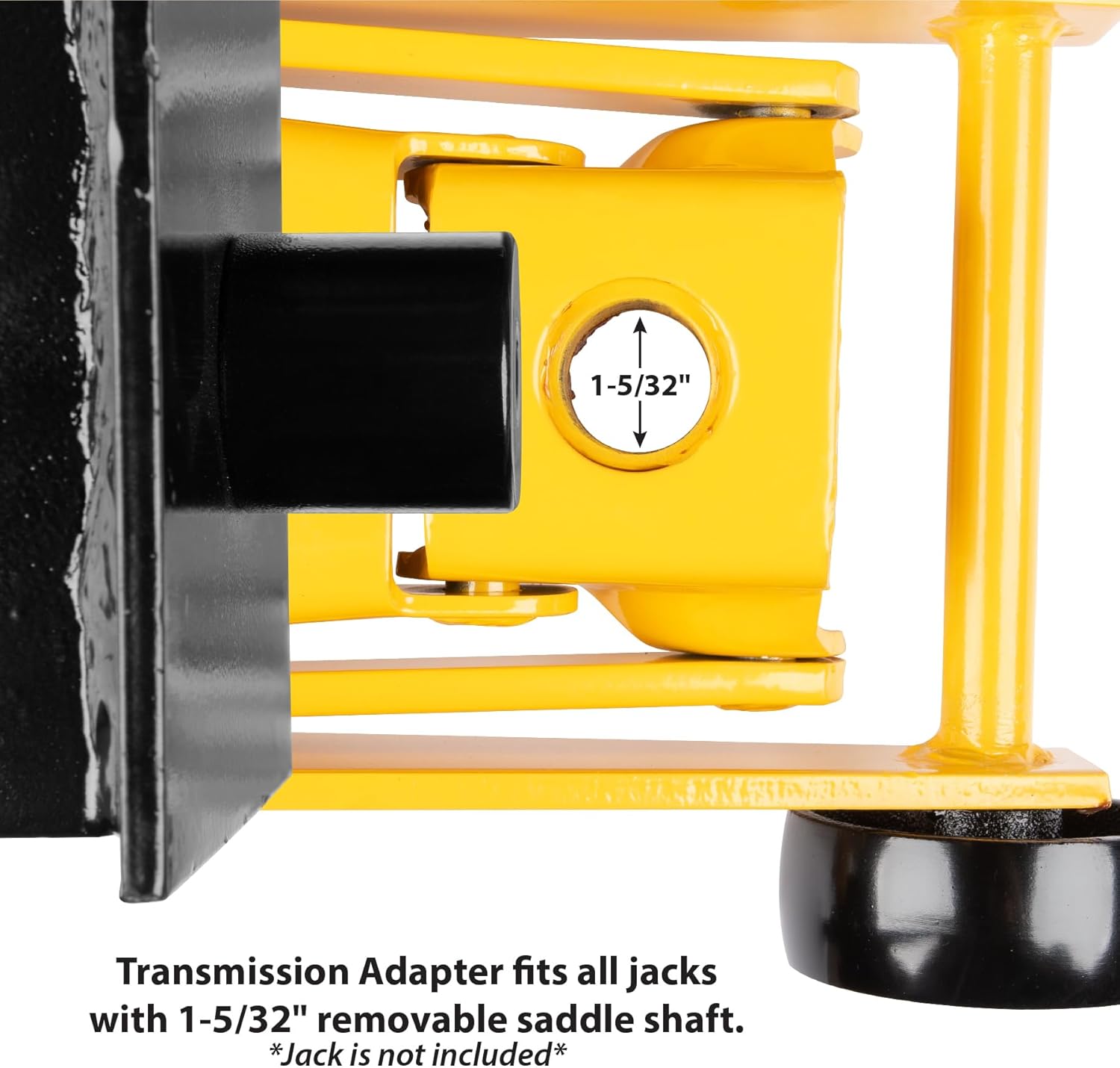 Performance Tool W41044 Transmission Jack Adapter for Passenger Car and Light Duty Truck Transmissions, 1/2 Ton.