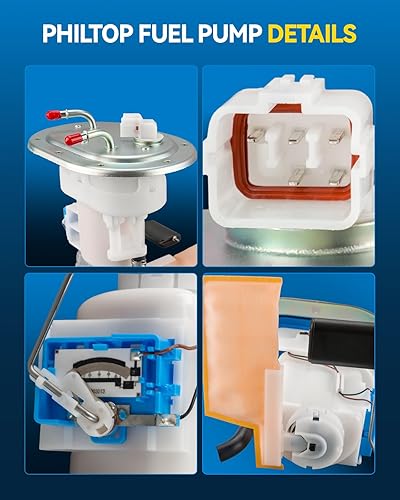 Miniatura 547 de PHILTOP Electric Fuel Pump Assembly Fits For Chevrolet S10 1985-1991, GMC S15 1985-1990, GMC Sonoma 1991, GMC Syclone 1991, SP06B1H