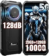 「5G対応」FOSSiBOT F110 Pro SIMフリー スマホ 本体 Android 15 スマホ 20GB RAM+128GB ROM 2TB拡張可能 10000mAhの大容量バッテリー タフネススマホ 防水防塵耐衝撃 6.745インチHD+ 大画面 アンドロイドスマホ 50MPカメラ 5GデュアルSIM、NFC、OTG、BT、指紋認識、顔認証、安全、実用、防災、技術適合認(ブラック)