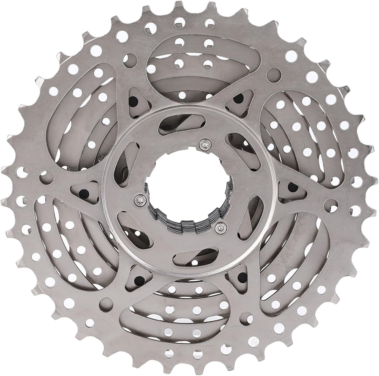 Variable Speed Bicycle Cassette Sprocket Freewheel Cassette Sprocket,High Pressure Steel Plate Sprocket Smooth Shift Multiple Speed Options