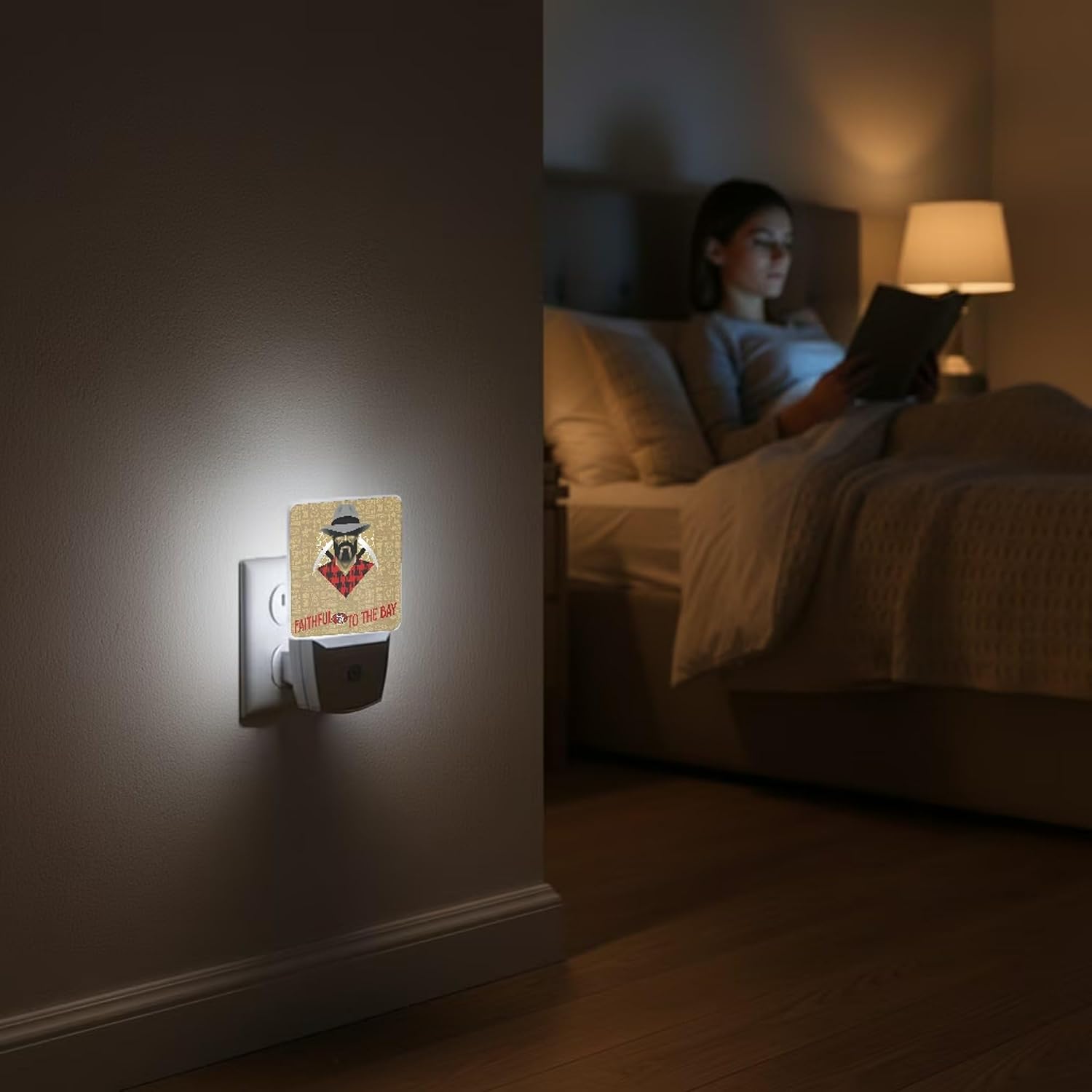 Keyscaper San Francisco 49ers 2024 Illustrated Limited Edition Nightlight Two-Pack