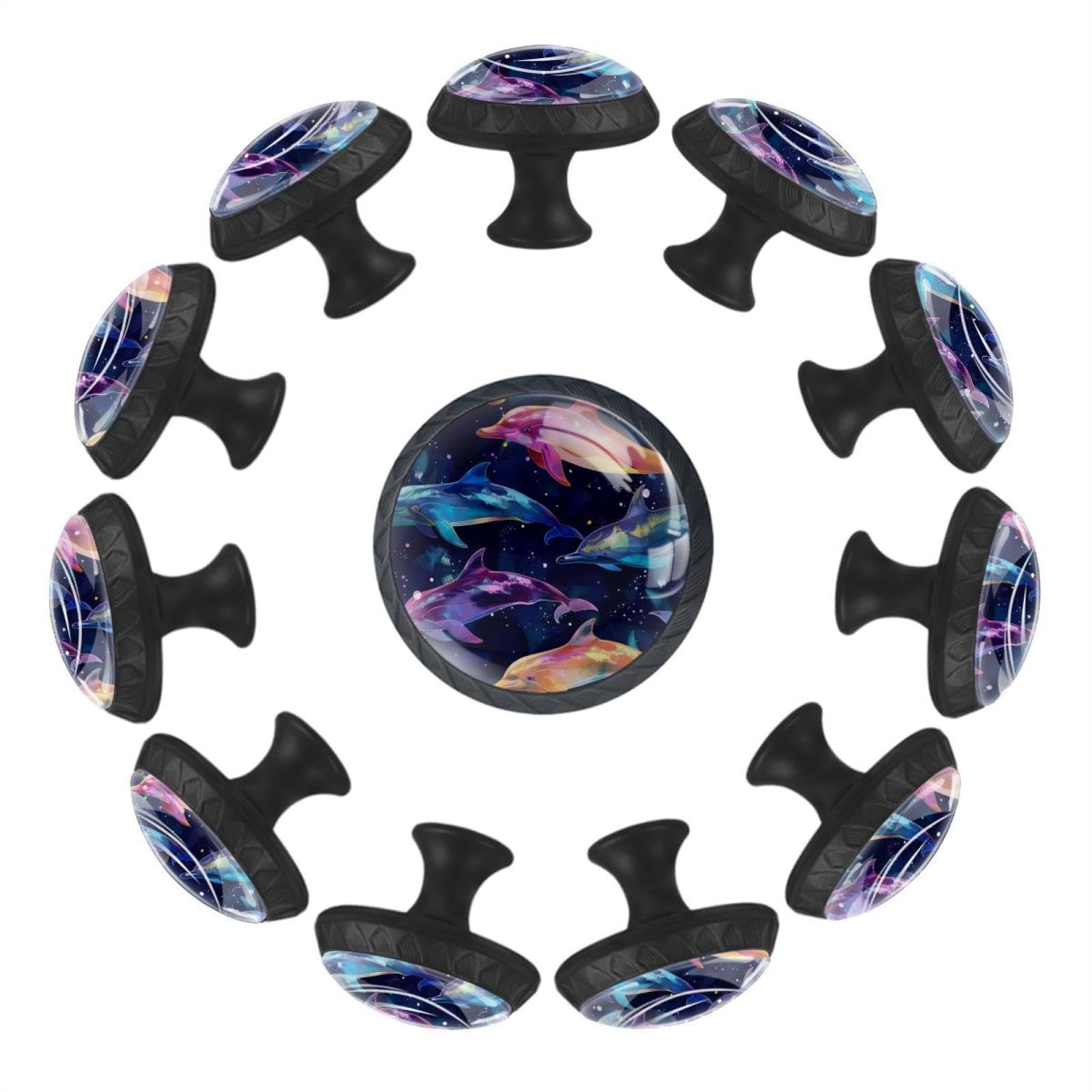 Boutons ronds en cristal multicolores pour illuminer vos commodes et meubles de chambre