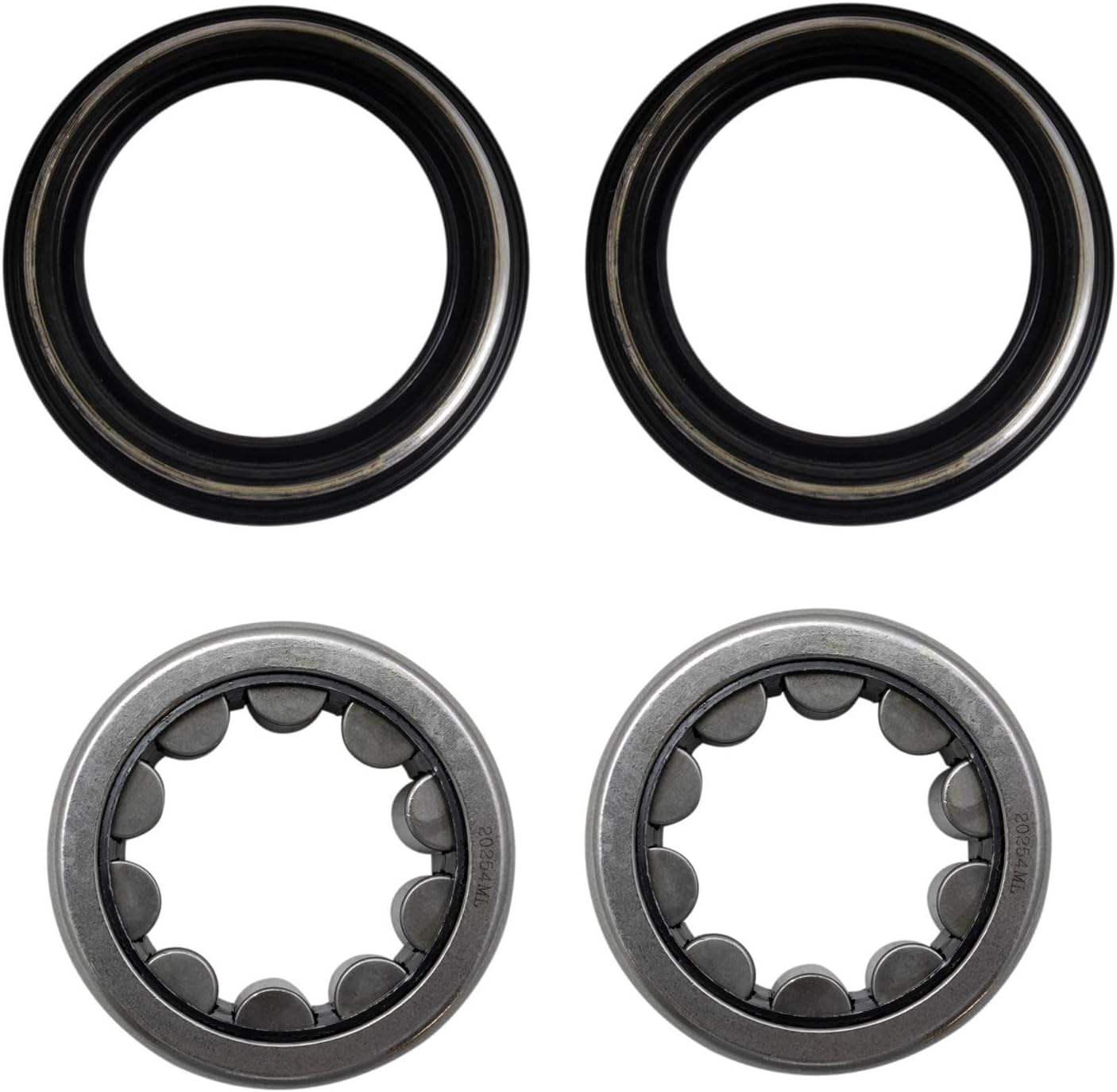 TRQ Rear Wheel Bearing & Seal Kit for Ford Lincoln