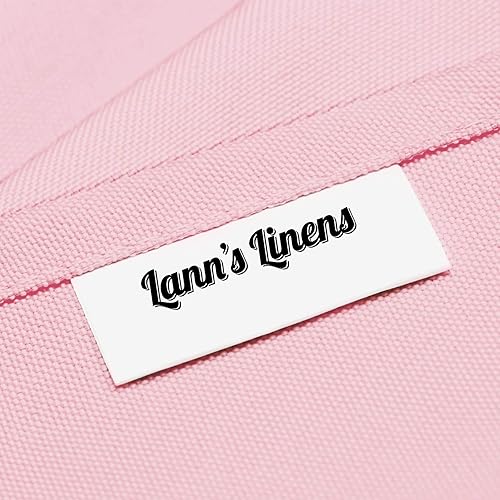 Miniatura 10 de Lann's Linens - 10 manteles redondos de tela de poliéster para bodasbanquetesrestaurantes (varios colores y tamaños)