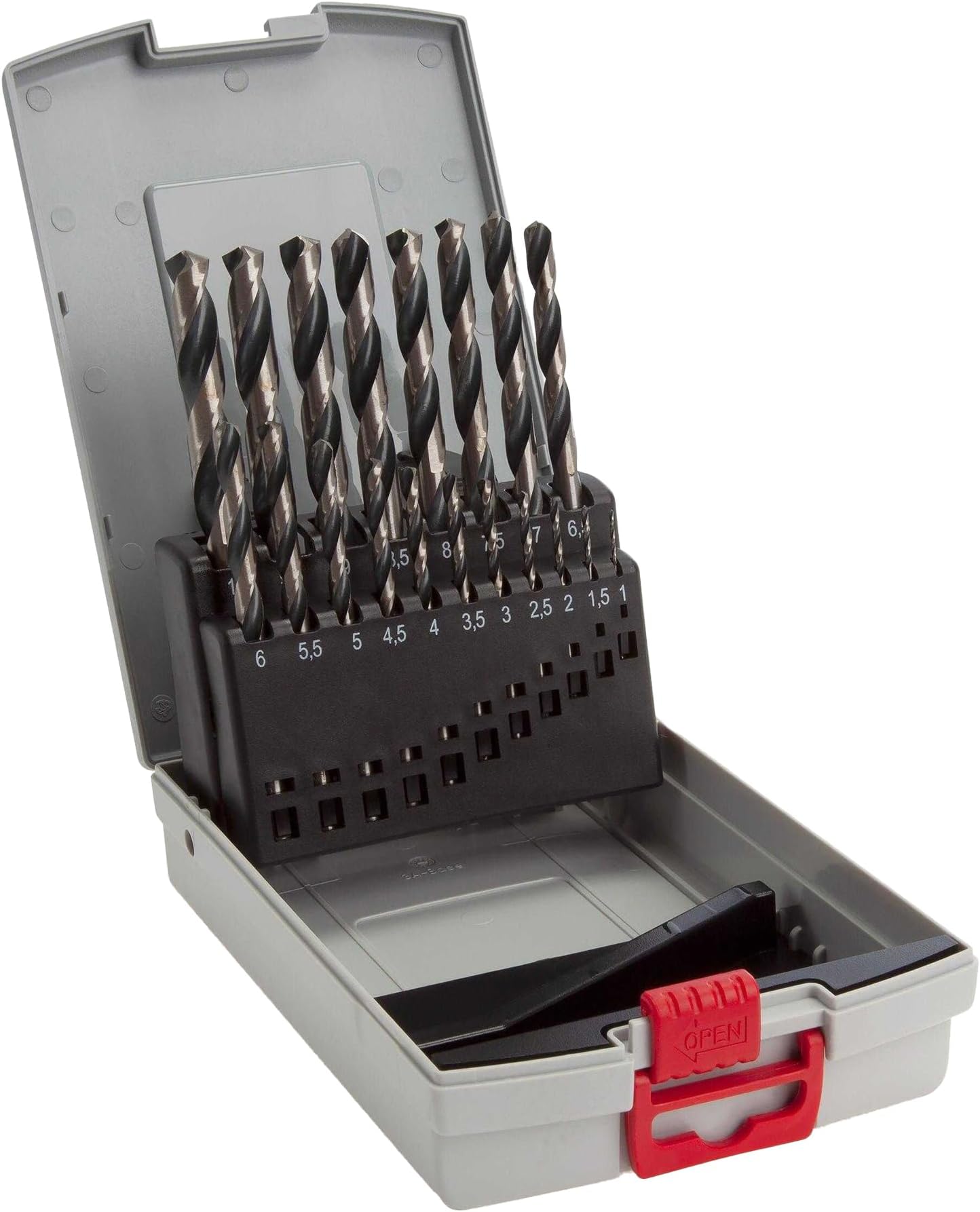 Bosch Professional 19-piece PointTeQ HSS Twist Drill Bit Set (for Metal, ProBox, Drill Driver Accessories)