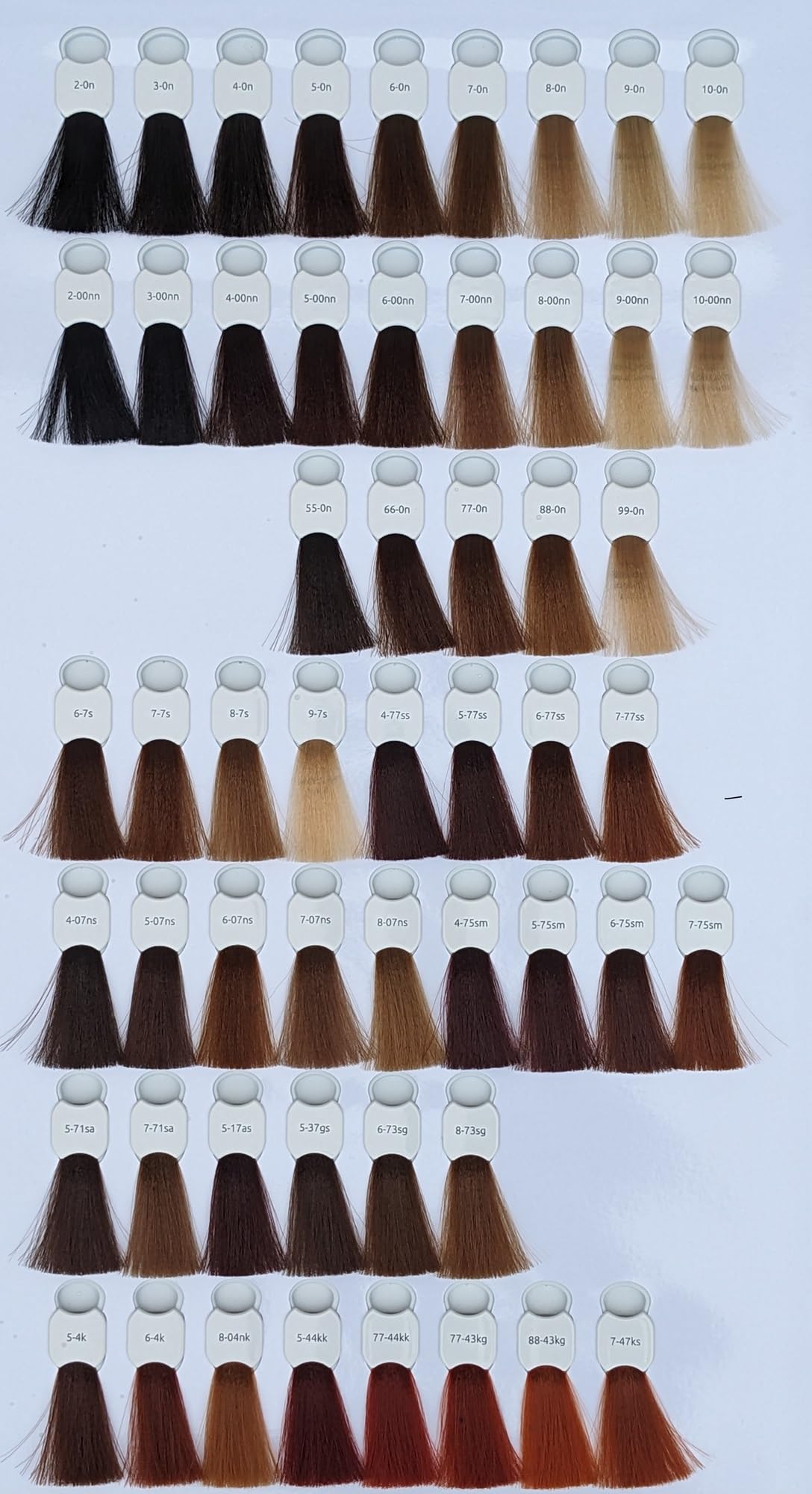 SBC Super Brilliant Color Tinte para el cabello 3 x 100 ml + pincel especial (8-0n)