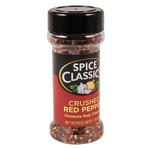 Spice Classics Pimienta roja triturada, 1.75 oz (paquete de 12)
